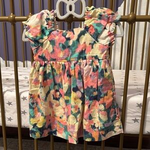 Baby Gap Colorful Floral Spring Dress